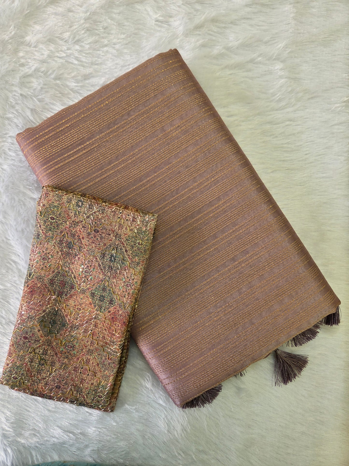 Organza saree